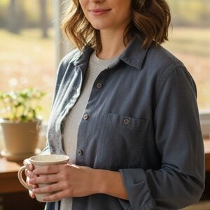 Woolrich Blue Outdoor Shirt